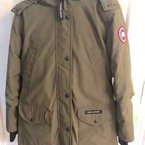 Canada Goose Military Green Trillium Parka Fusion